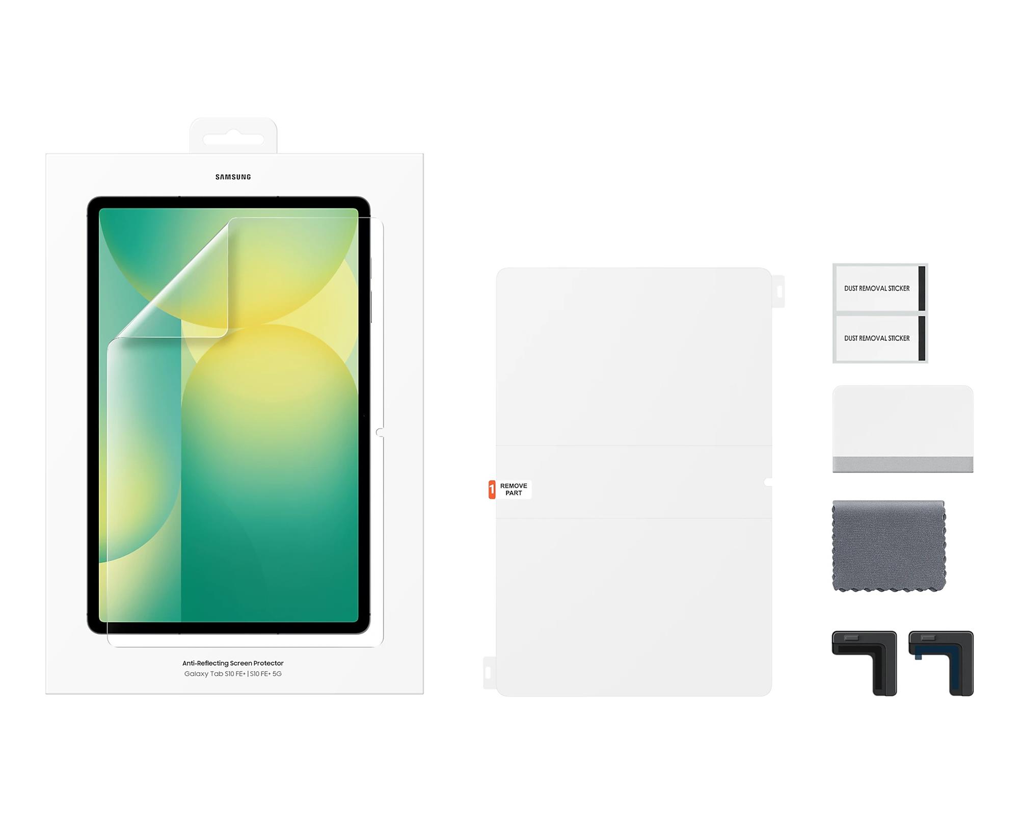 Samsung Ochranná fólia Tab S10 FE+ transparentná