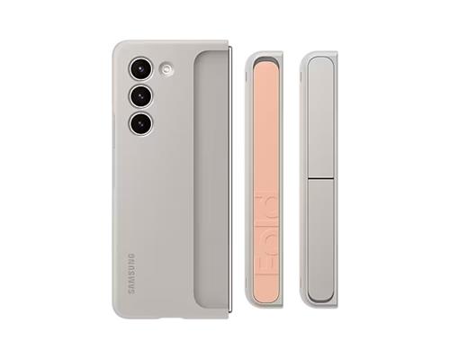 Samsung Ochranný kryt so stojanom a pútkom pre Galaxy Z Fold5 Sand