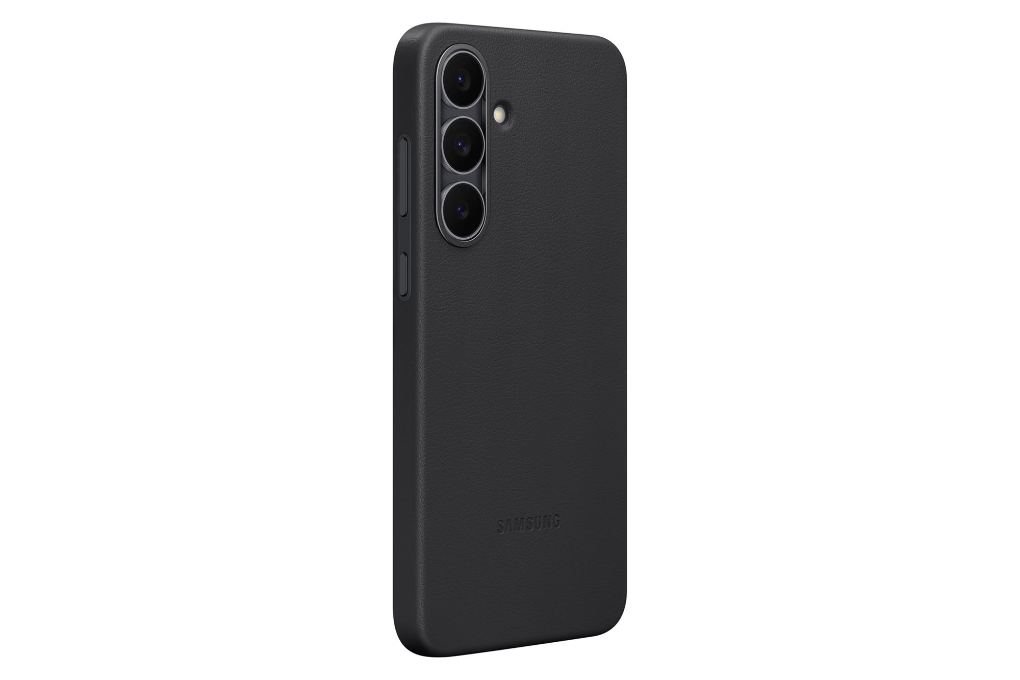 Samsung Ochranný Kryt z Veganské Kůže S25 FE Black