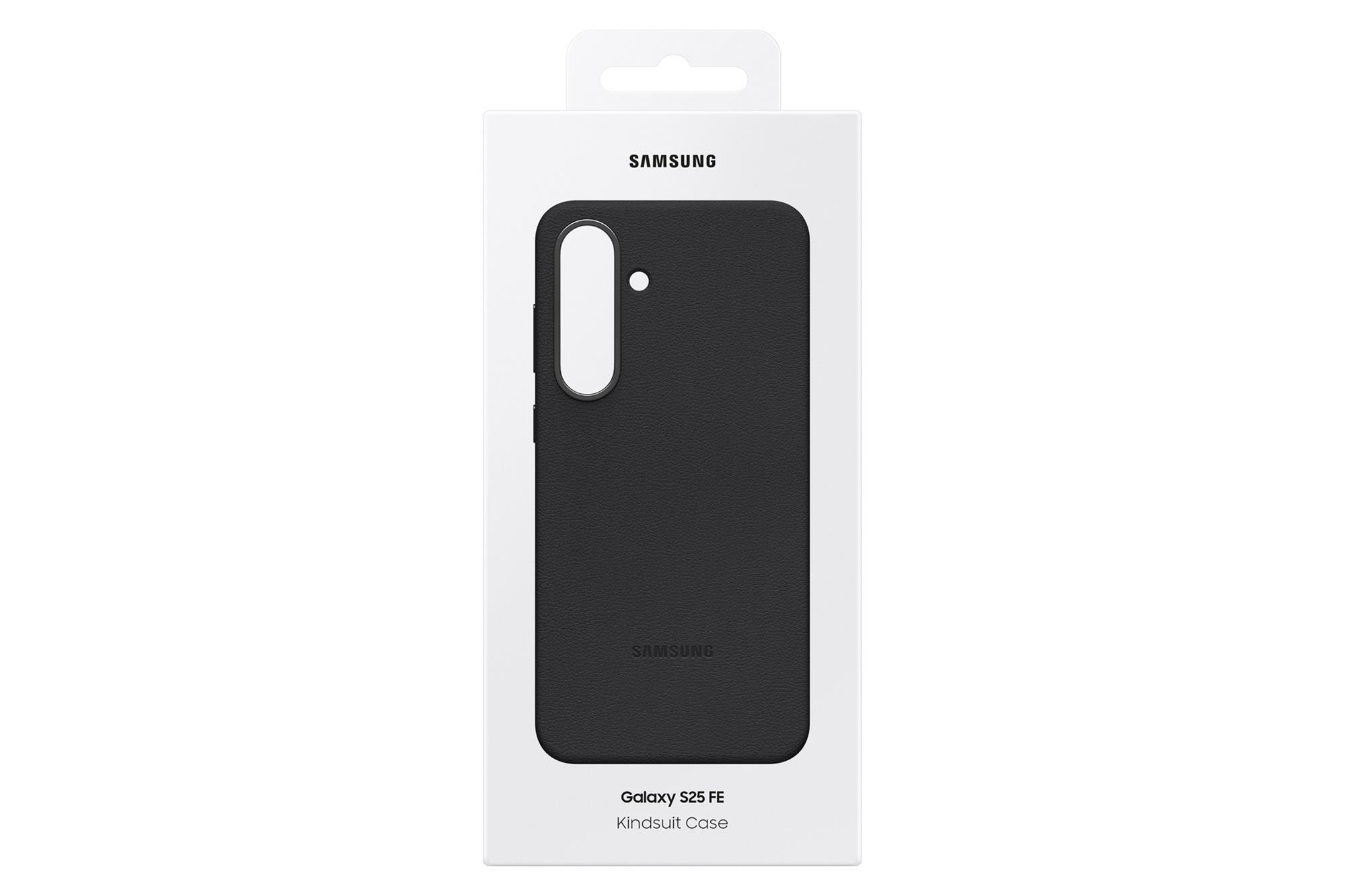 Samsung Ochranný Kryt z Veganské Kůže S25 FE Black