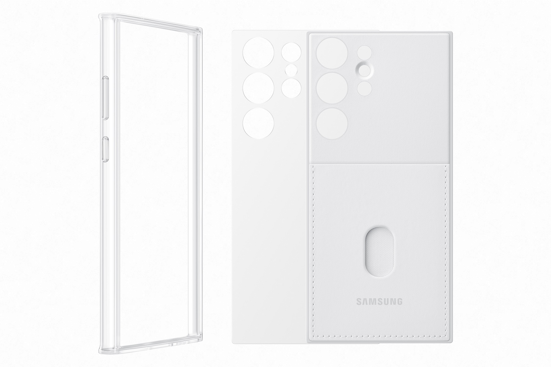 Samsung Ochranný rámček pre Samsung Galaxy S23 Ultra White
