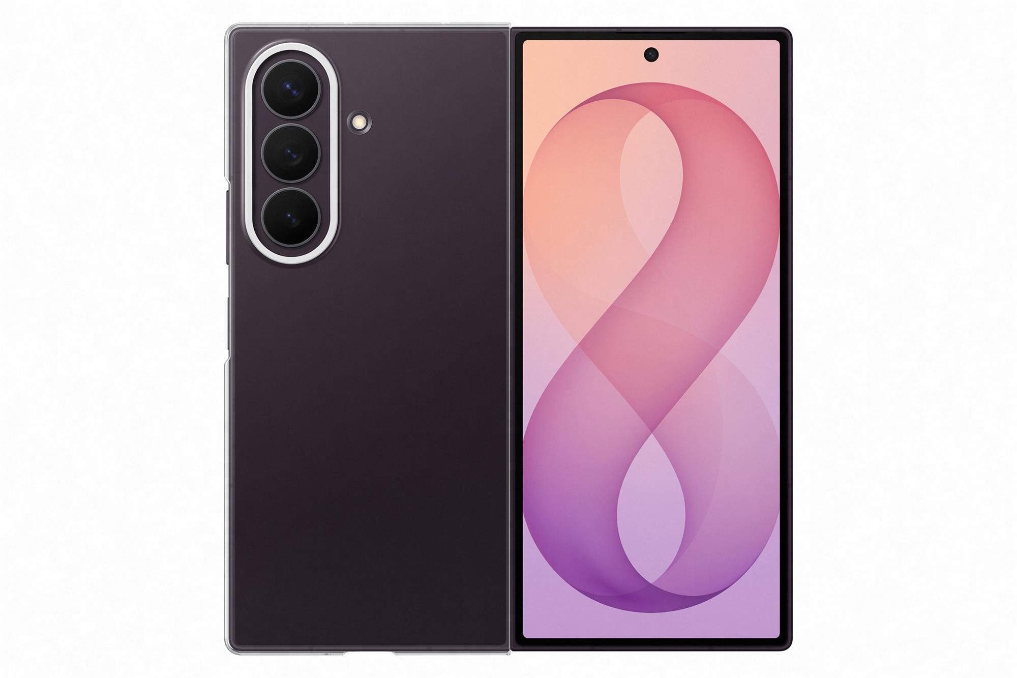 Samsung Priehľadný zadný kryt pre Galaxy Z Fold8 Ultra – úplne priehľadný