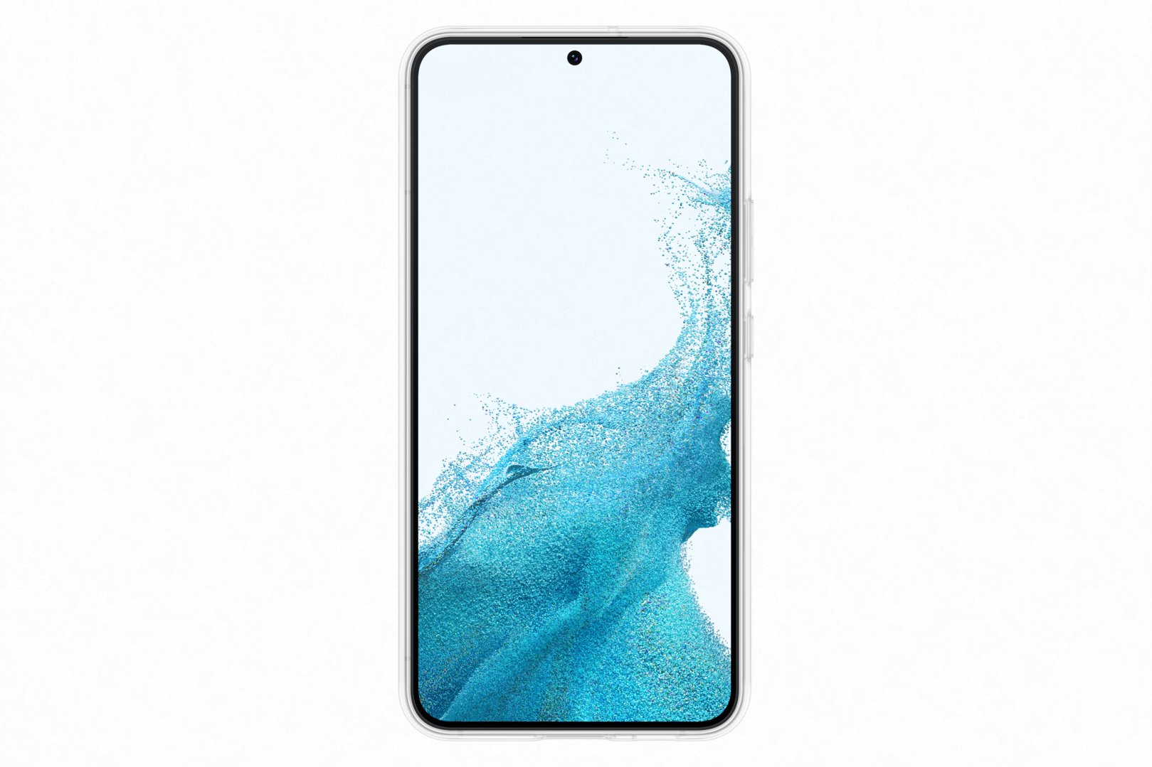 Samsung priehľadný zadný kryt so stojanom EF-JS906C pre Galaxy S22 transparentný