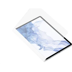 Samsung průhledné pouzdro Note View EF-ZX800P pro Galaxy Tab S7+/S7 FE/S8+ bílé