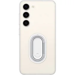 Samsung Průhledný kryt s odnímatelným úchytem na příslušenství pro Samsung Galaxy S23 Transparent