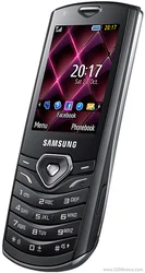 Samsung S5350 Shark Metallic Black