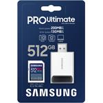 Samsung SDXC 512GB PRO Ultimate + USB adaptér