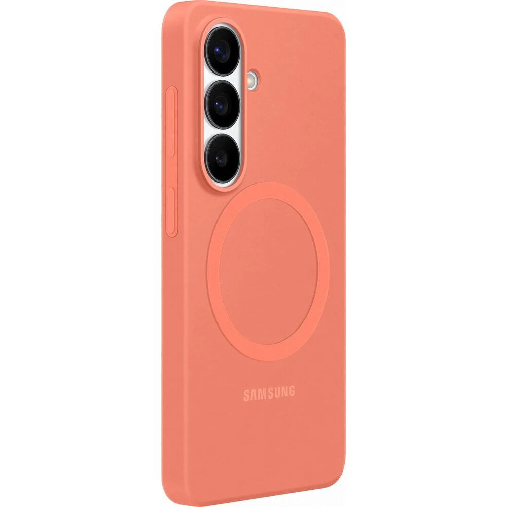 Samsung Silikonový kryt s magnetem pro Samsung Galaxy S26 Coralred