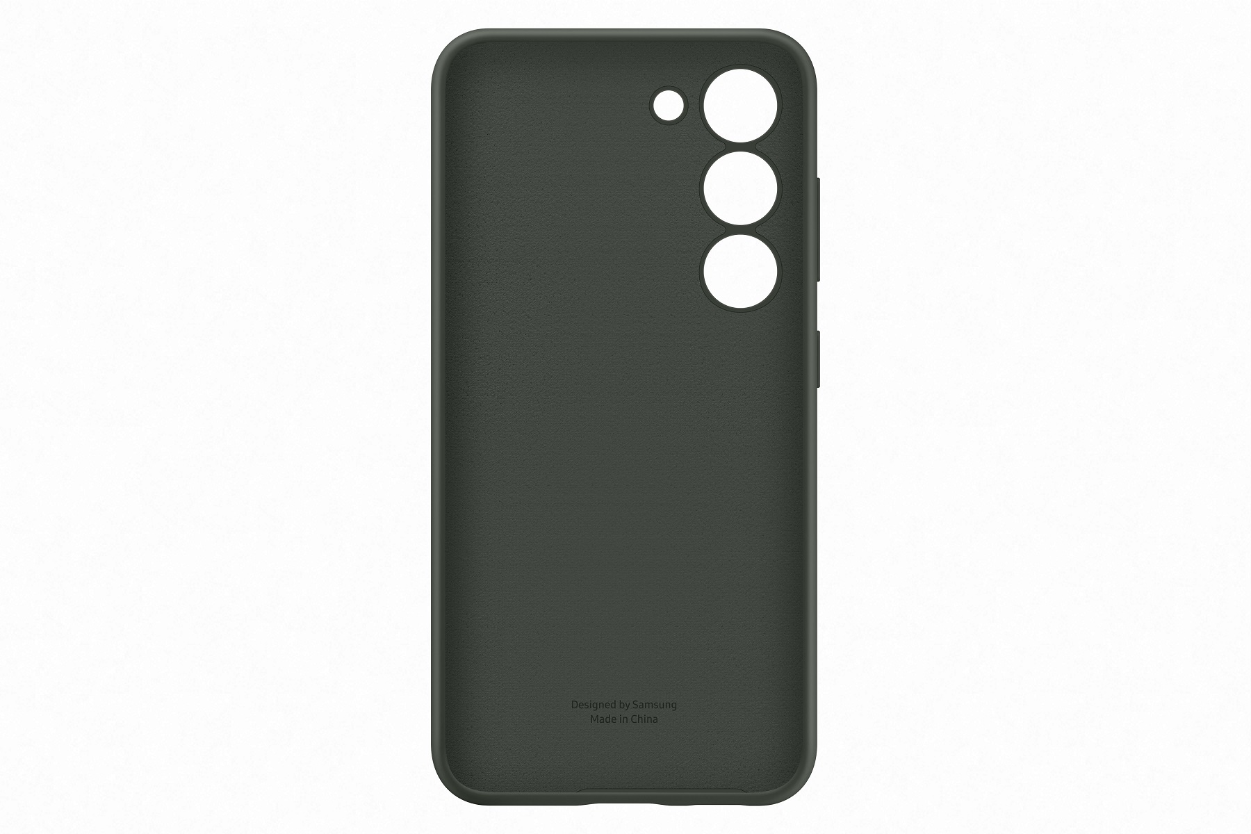 Samsung Silikonový zadní kryt pro Samsung Galaxy S23 Khaki