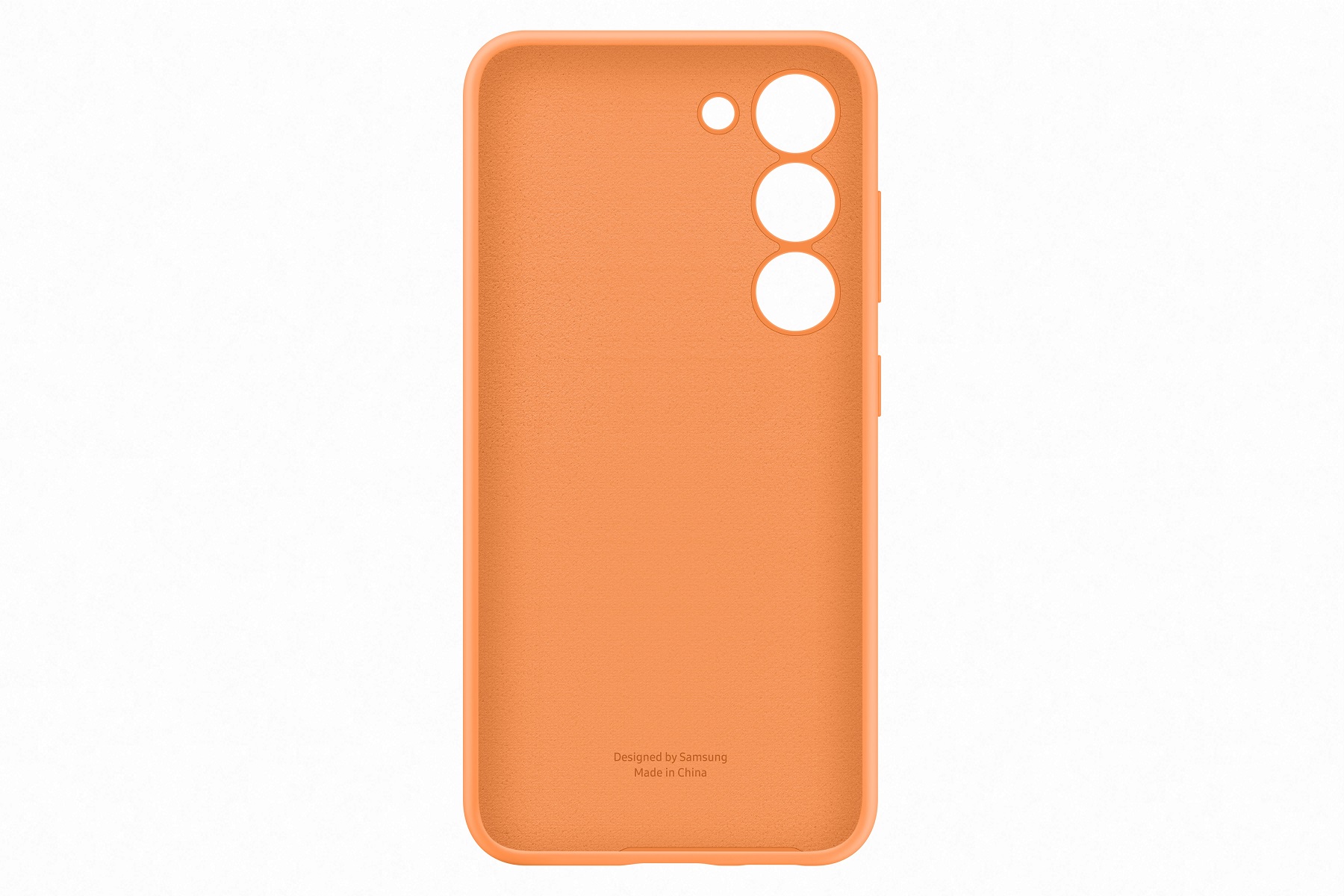 Samsung Silikonový zadní kryt pro Samsung Galaxy S23 Orange