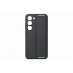 Samsung Silikonový zadní kryt s poutkem pro Samsung Galaxy S23 Black