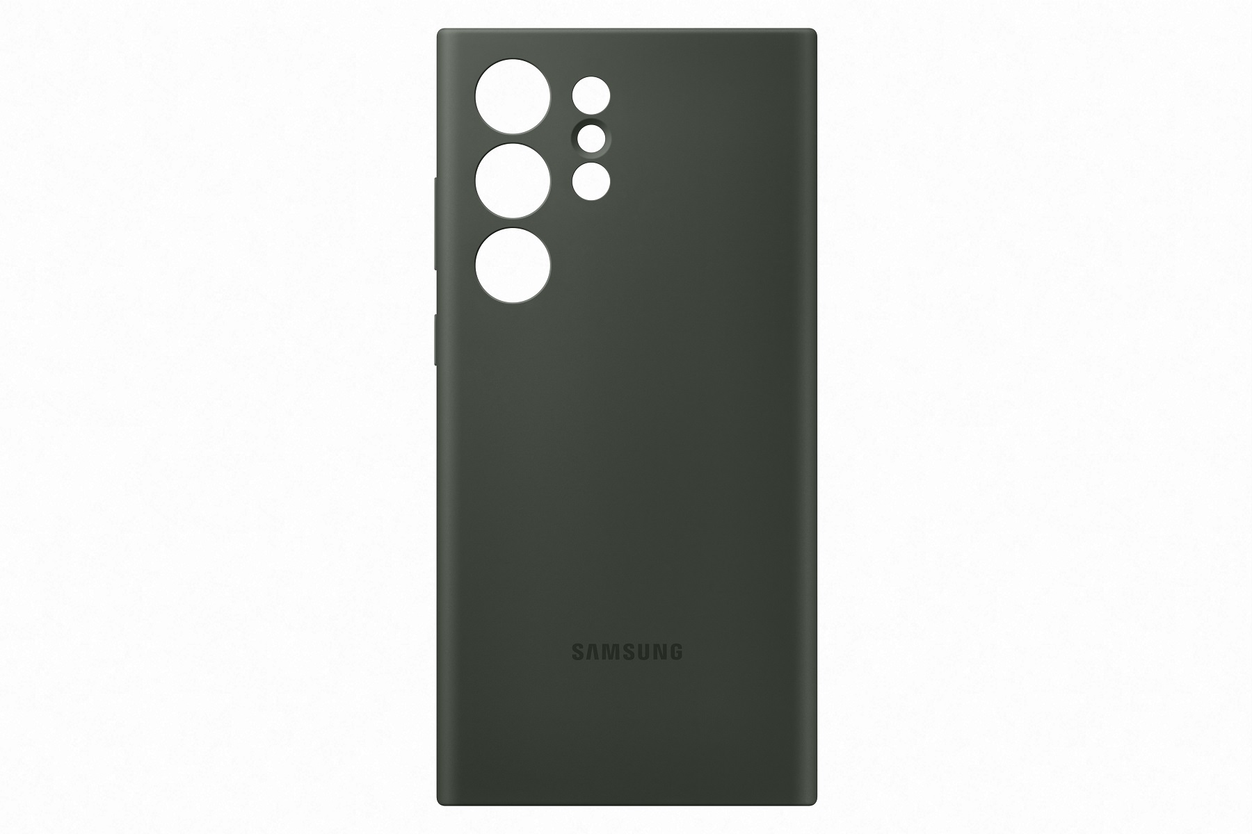 Samsung Silikónový zadný kryt pre Samsung Galaxy S23 Ultra Khaki