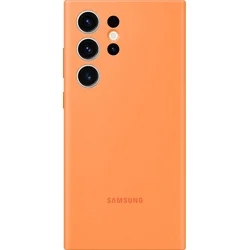 Samsung Silikónový zadný kryt pre Samsung Galaxy S23 Ultra Orange