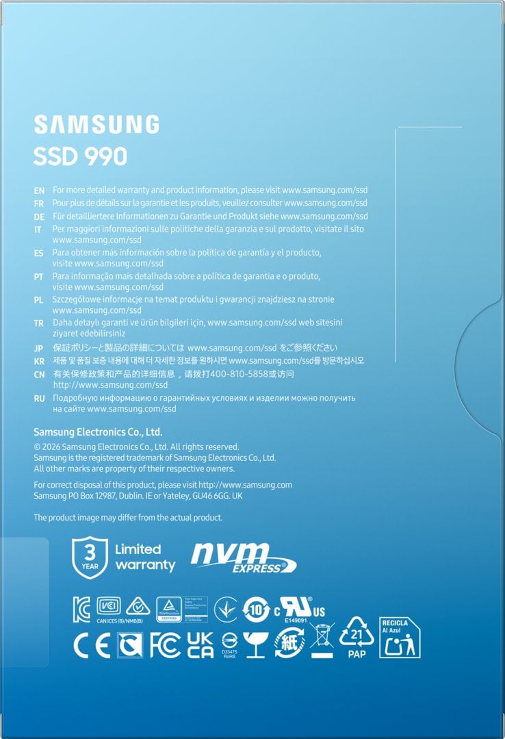 Samsung SSD 990 1 TB