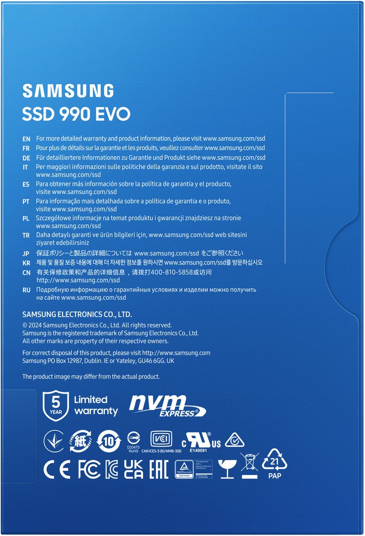Samsung SSD 990 EVO 1TB