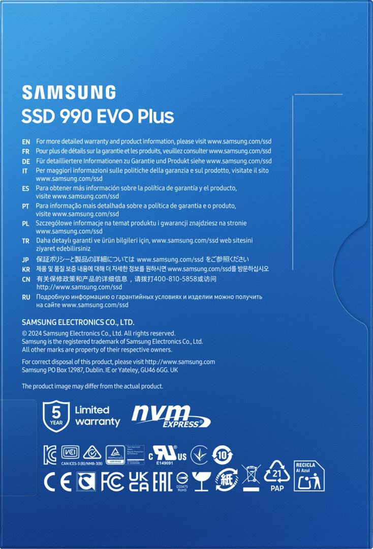 Samsung SSD 990 EVO Plus 2TB