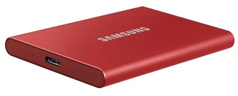 Samsung SSD T7 1TB červený MU-PC1T0R/WW