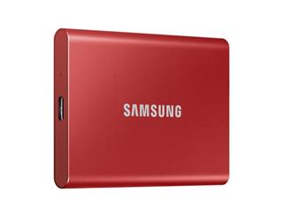 Samsung SSD T7 1TB červený MU-PC1T0R/WW