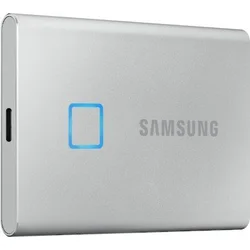 Samsung SSD T7 Touch 2TB stříbrný MU-PC2T0S/WW - Pevné disky externí