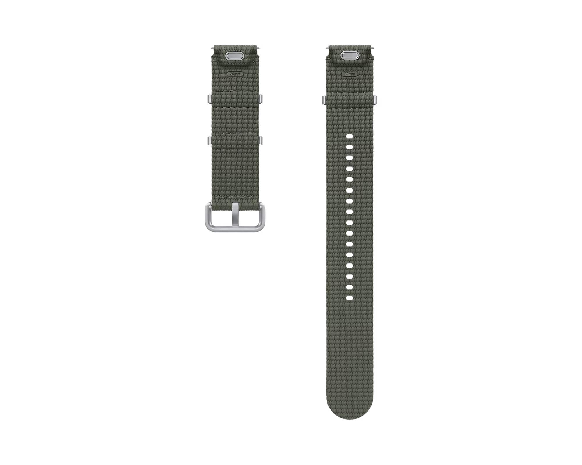 Samsung štýlový športový remienok pre hodinky Watch 7 veľkosti M/L zelený