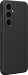 Samsung Vegan Leather Protective Cover S25 FE Black