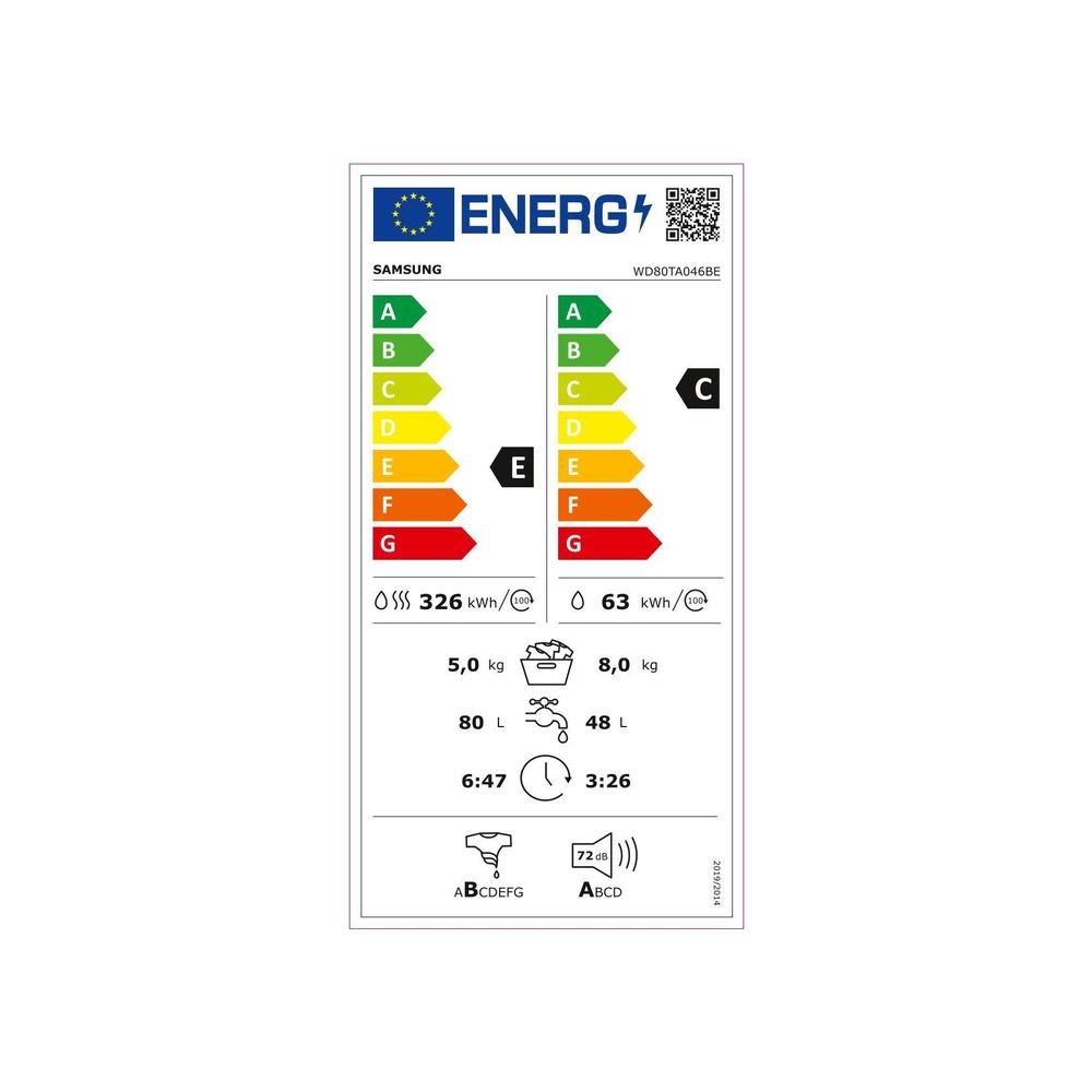 Samsung WD80TA046BE/LE