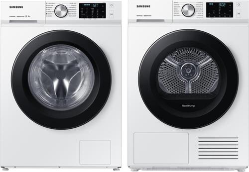 Samsung WW11BBA046AWLE + DV90BBA245AWLE (set pračky a sušičky)