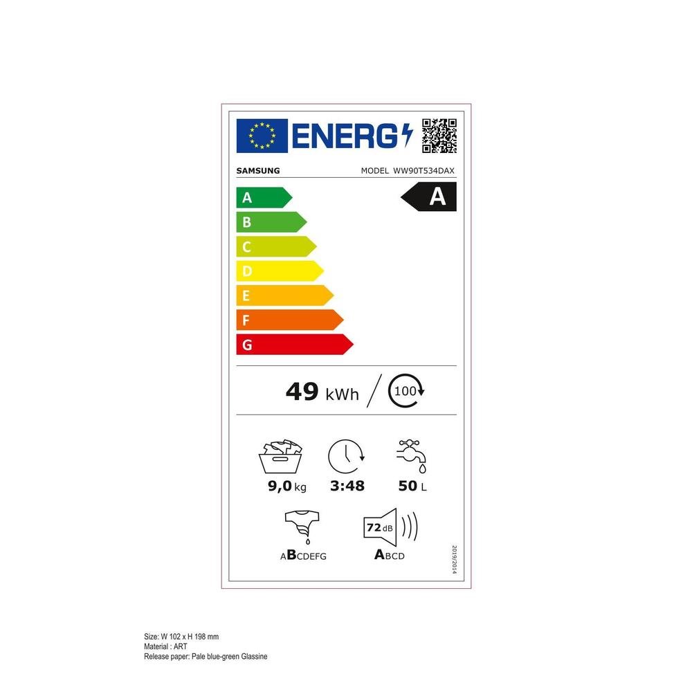 Samsung WW90T534DAX/S7