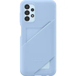 Samsung Zadní kryt s kapsou na kartu Galaxy A13 modrý