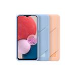 Samsung Zadní kryt s kapsou na kartu Galaxy A13 oranžový