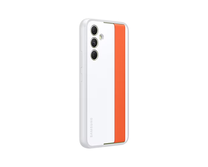 Samsung Zadný kryt s pútkom EF-XA546C pre Samsung Galaxy A54, biely
