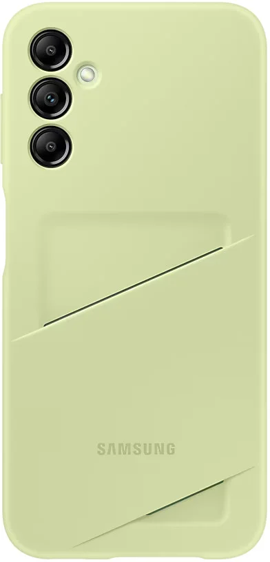 Samsung Zadný kryt s vreckom na kartu EF-OA146T pre Samsung Galaxy A14 Lime