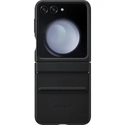 Samsung Zadný kryt z ekokože pre Galaxy Z Flip5 Black