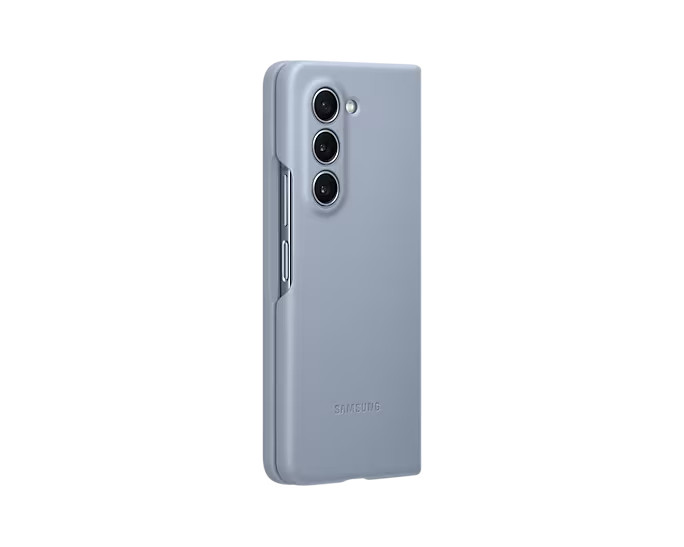 Samsung Zadný kryt z ekokože pre Galaxy Z Fold5 Blue