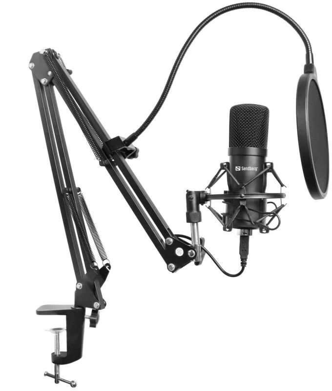 Sandberg Streamer USB Microphone Kit 126-07