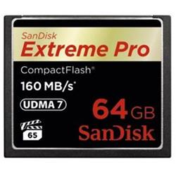 SanDisk Extreme Pro CompactFlash 64GB 160MB/s VPG 65, UDMA 7 SDCFXPS-064G-X46 - Paměťové karty