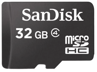 SanDisk microSDHC 32GB Class 4 SDSDQM-032G-B35