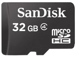 SanDisk microSDHC 32GB Class 4 SDSDQM-032G-B35