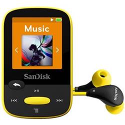 SanDisk Sansa Clip Sports 4GB žlutý - ROZBALENO
