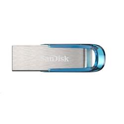 SanDisk Ultra Flair 128GB modrý