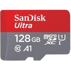 SanDisk Ultra microSDXC 128GB 140 MB/s UHS-I U1 Class 10 + Adaptér 