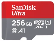 SanDisk Ultra microSDXC 256GB UHS-I U1 + SD adaptér