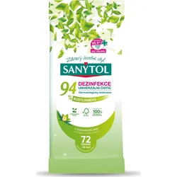 Sanytol 94% čistiace obrúsky 72ks