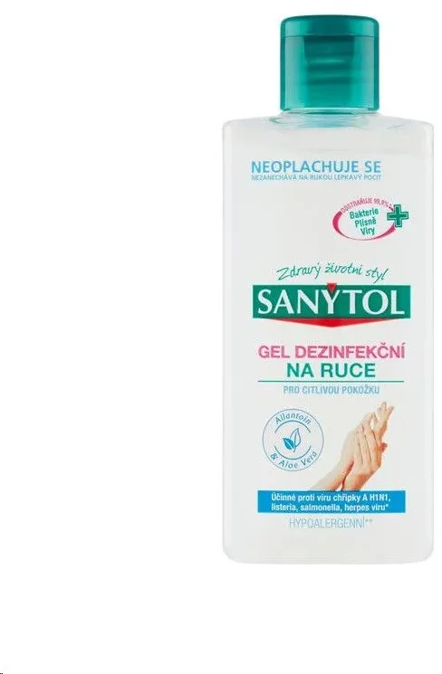 Sanytol dezinfekčný gél sensitive 75ml