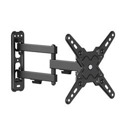 SBOX nástěnný držák na TV, naklápěcí a otočný, pro 13"–43", nosnost 20 kg, černá (LCD-223-2)