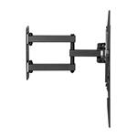 SBOX nástěnný držák na TV, naklápěcí a otočný, pro 32"-55", nosnost 35 kg, černá (PLB-3644-2)