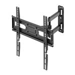 SBOX nástěnný držák na TV, naklápěcí a otočný, pro 32"-55", nosnost 35 kg, černá (PLB-3644-2)