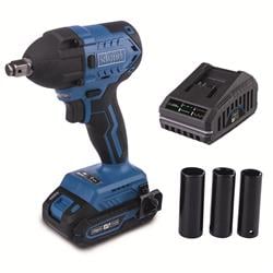 Scheppach BC-IW350-X-SET S 20 V IXES aku rázový utahovák + 2Ah baterie + nabíječka 2,4 A