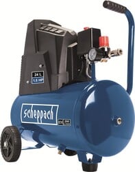 Scheppach HC 30 OX - bezolejový kompresor 24 L / 8 bar