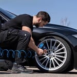 Scheppach HC 550 TC – trojvalcový olejový kompresor s remeňovým pohonom, 100 l / 10 bar